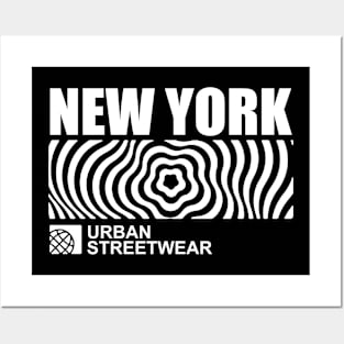 new york urban streetwear Posters and Art